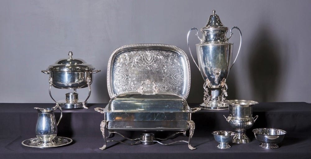 Silver Serving Set 2 2